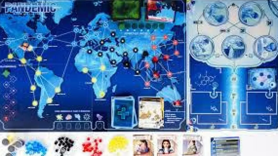 Z-Man Games Samenwerking Bordspel>Pandemic Nl - Basisspel
