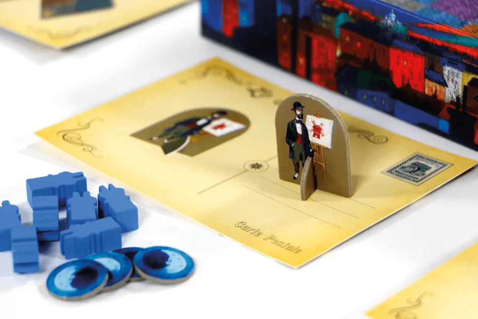 999 Games 2 Persoonsspellen>Parijs - Bordspel