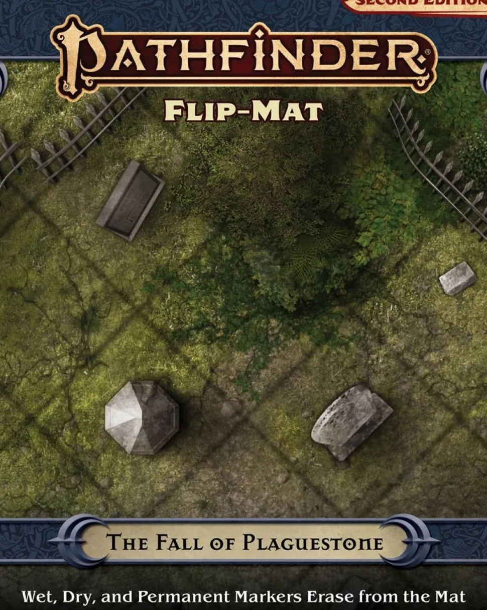 Paizo Publishing Pathfinder>Pathfinder Flip-Mat: The Fall Of Plaguestone