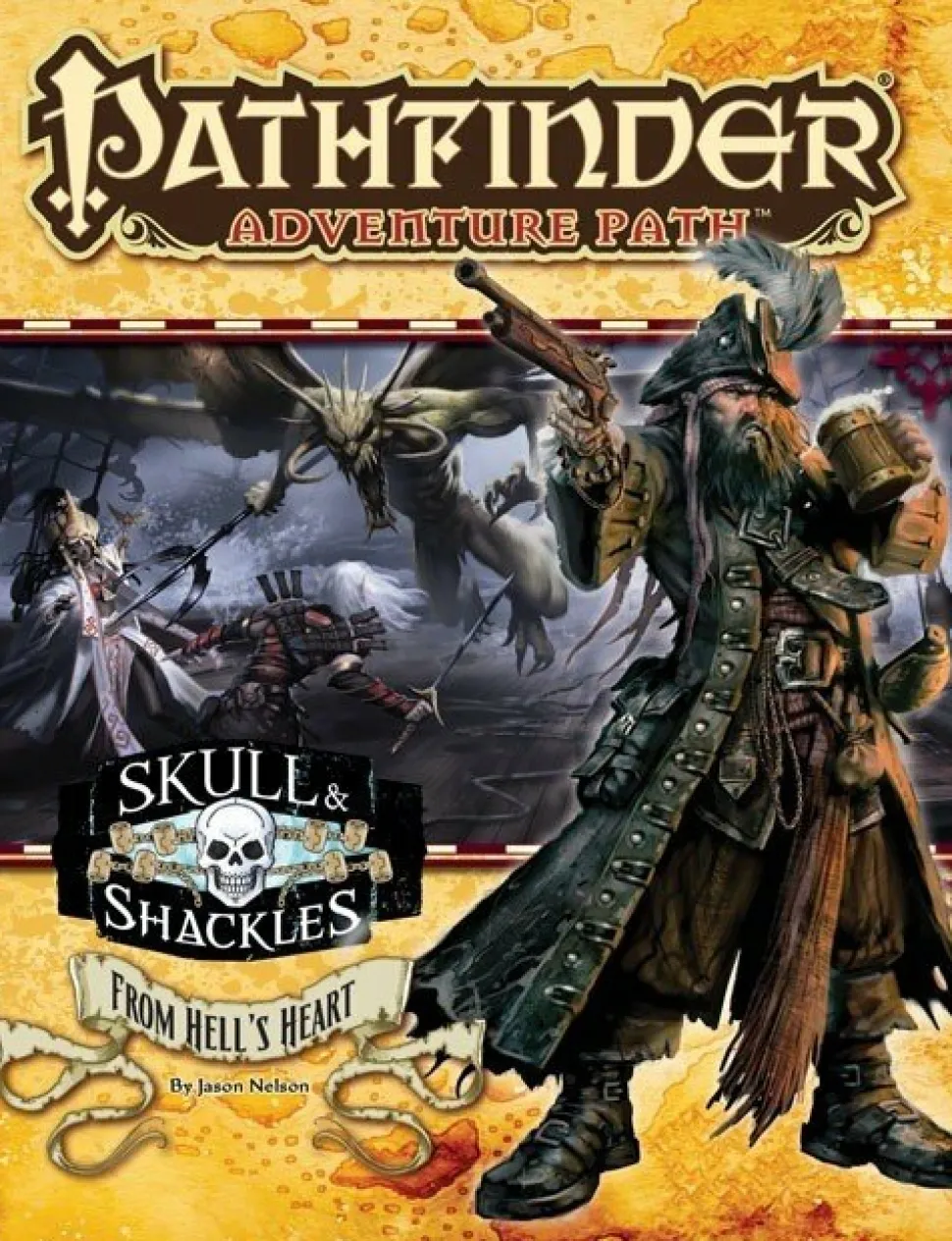 Paizo Publishing Pathfinder>Pathfinder: From Hells Heart (Skull & Shackles 6 Of 6)
