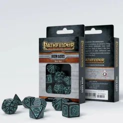 Q Workshop Dobbelstenen>Pathfinder Iron Gods Dice Set (7)