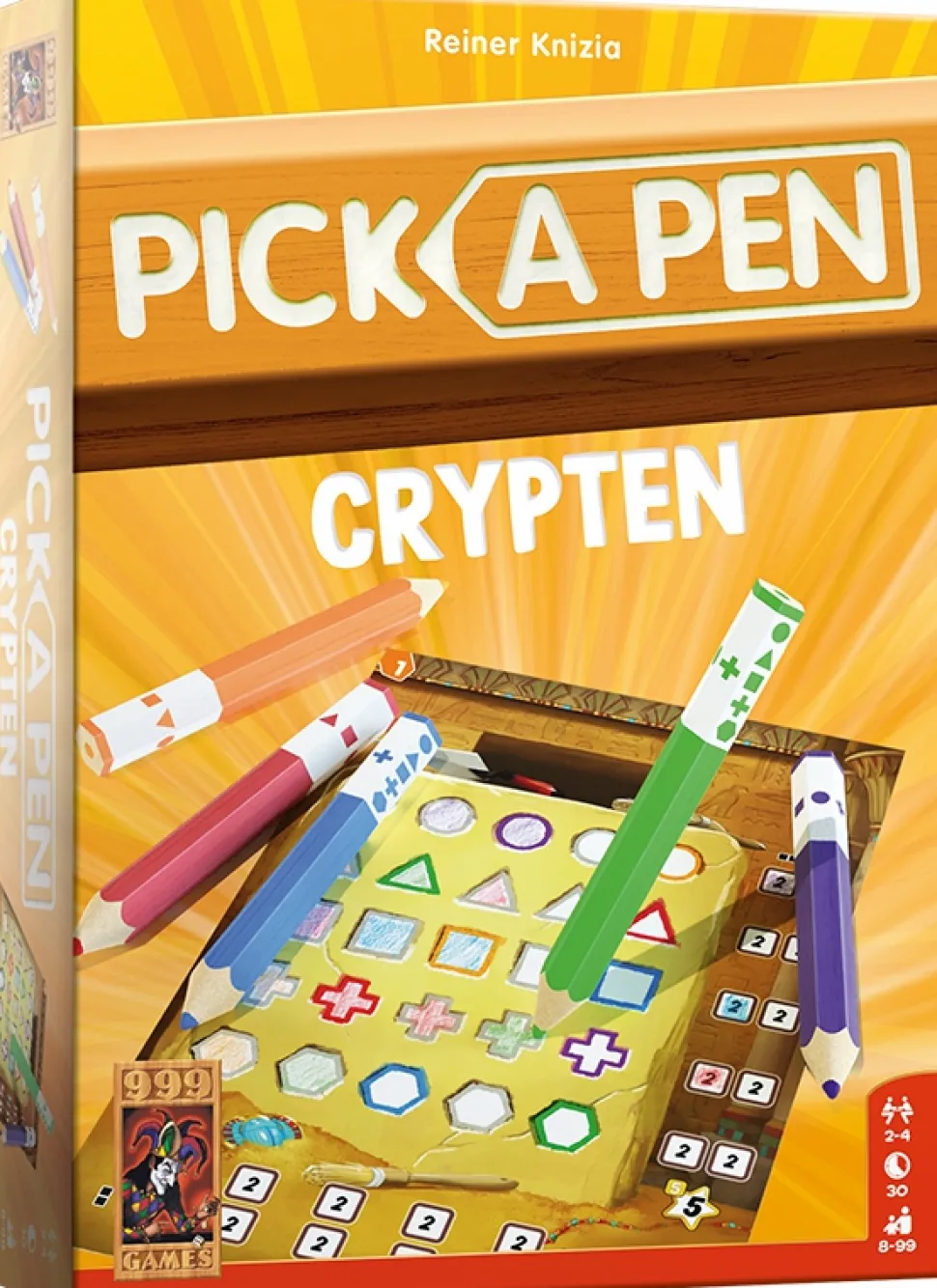 999 Games Familie Spellen>Pick A Pen - Crypten