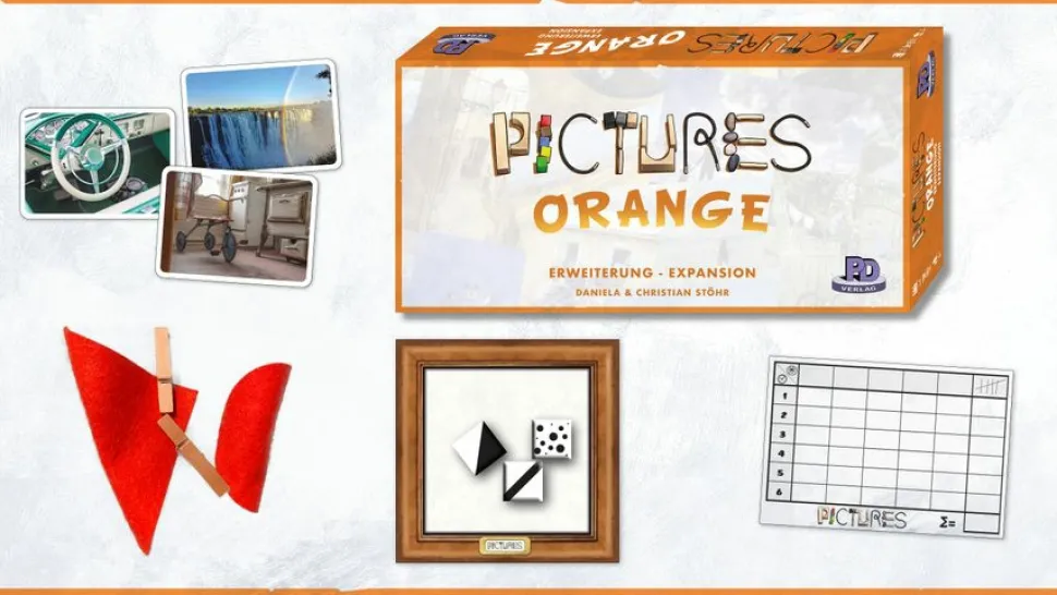 Matagot Samenwerking Bordspel>Pictures Orange Expansion - Nl/Fr
