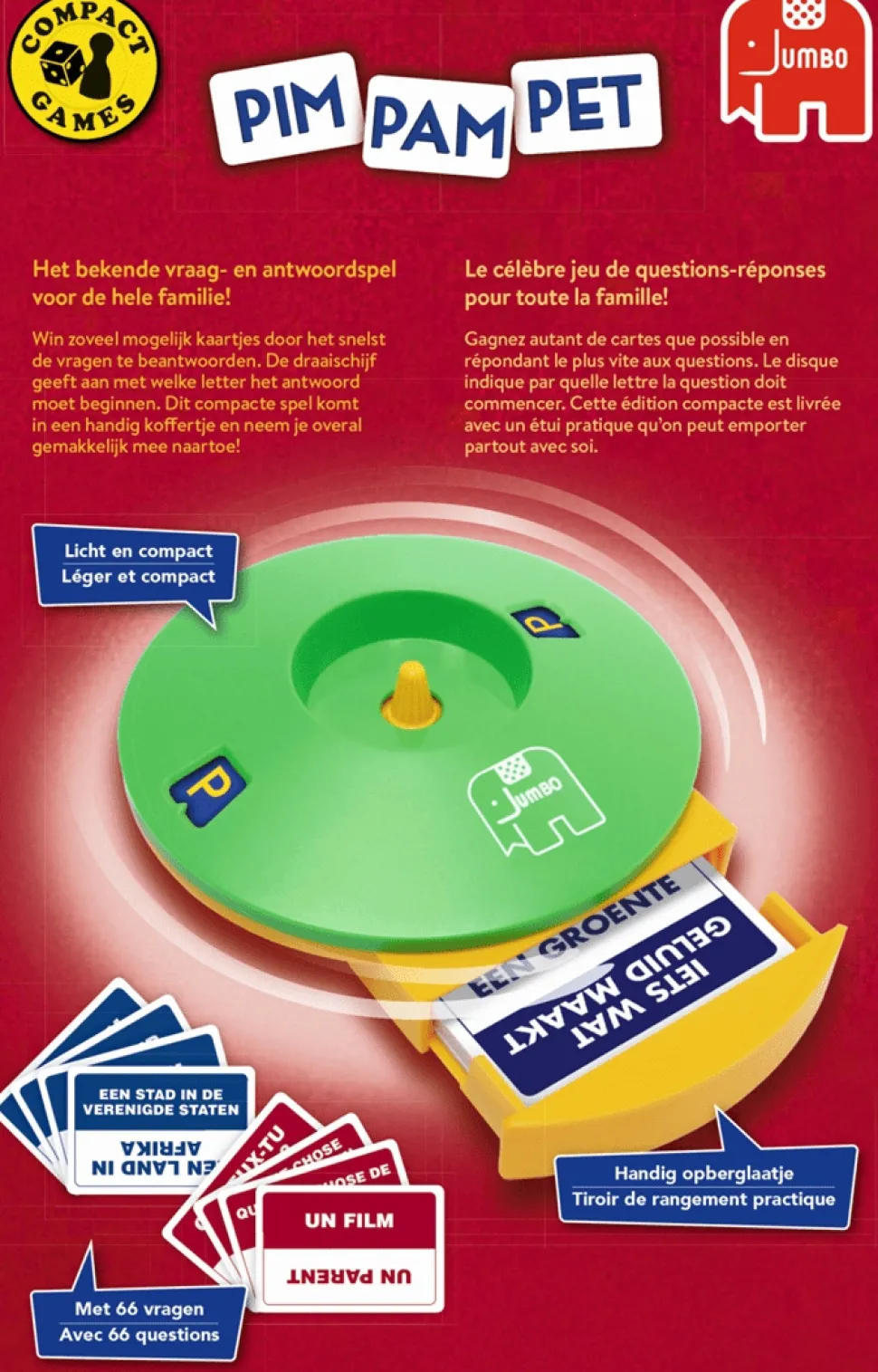 Jumbo Reisspellen>Pim Pam Pet - Reisversie