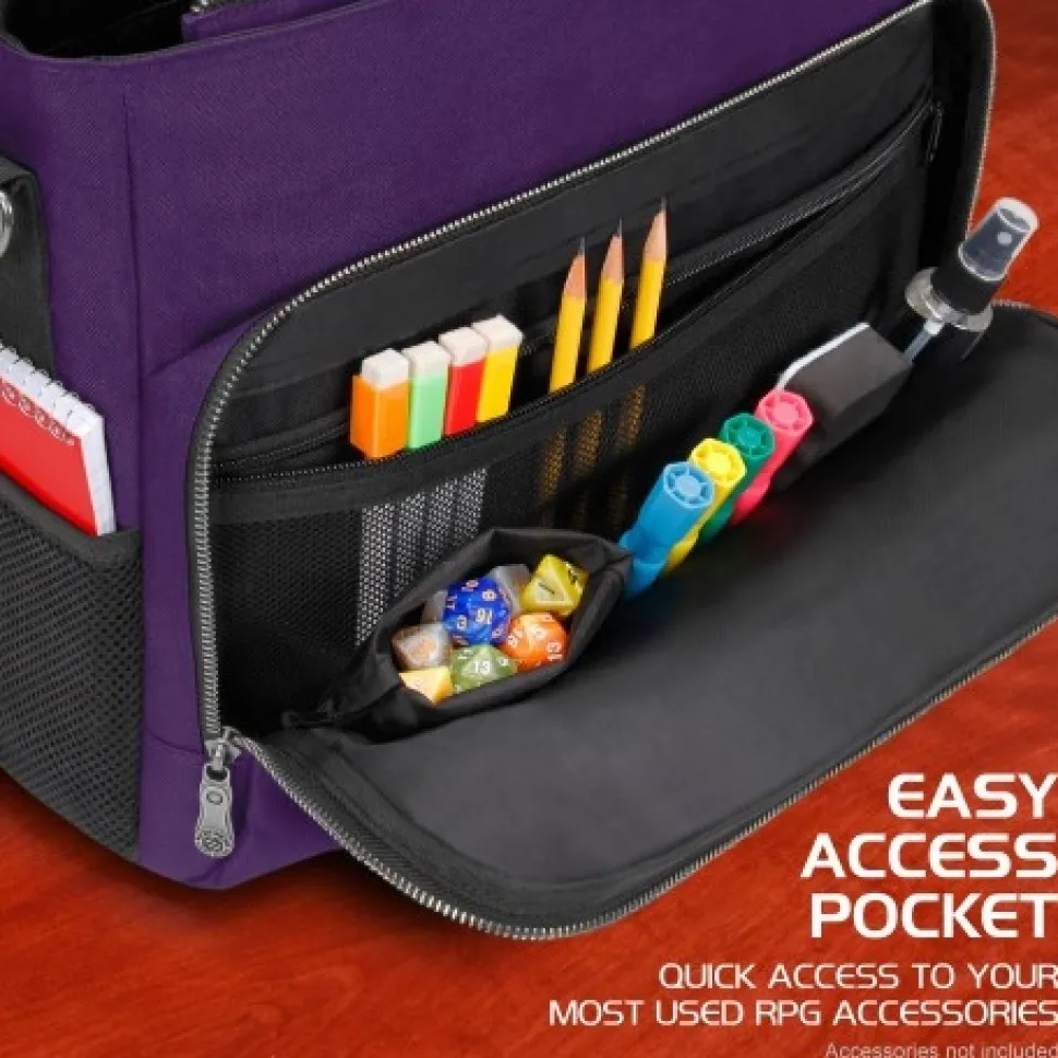 Enhance Gaming Dungeons And Dragons Bag>Player'S Essentials Bag Collector Edition (Purple)