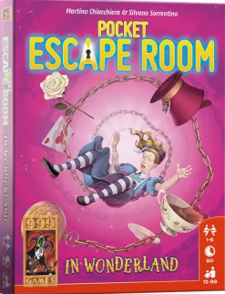 999 Games Samenwerking Bordspel>Pocket Escape Room: In Wonderland