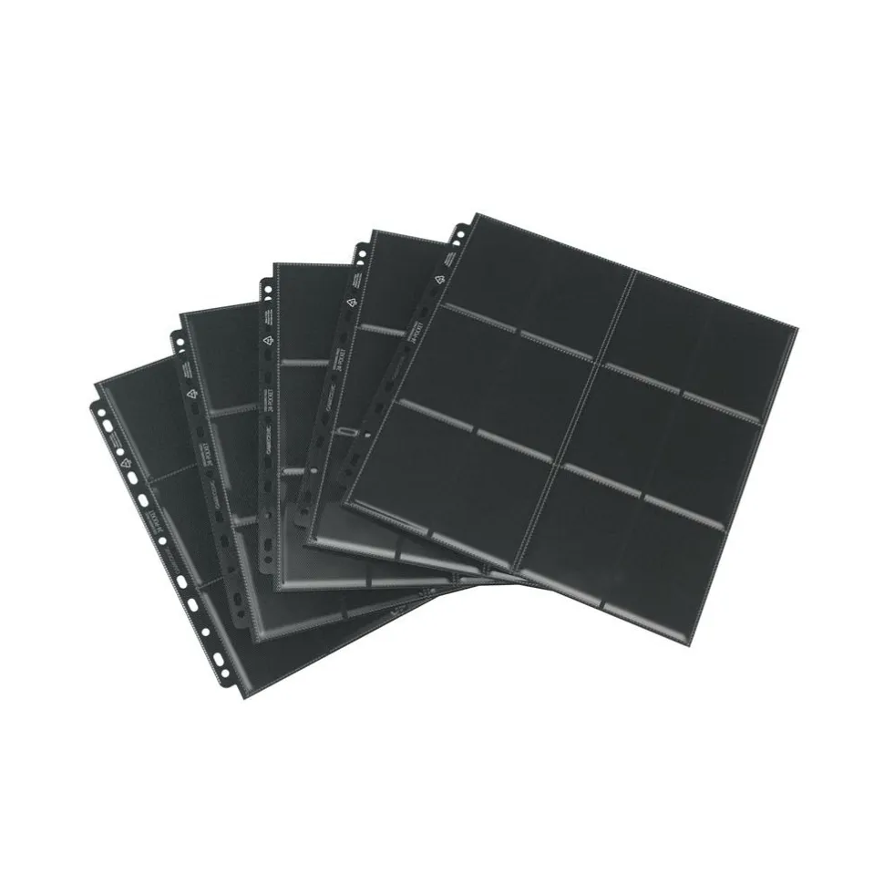 Gamegenic Opbergmappen>24-Pocket Sideloading Pages Pack Black (10)