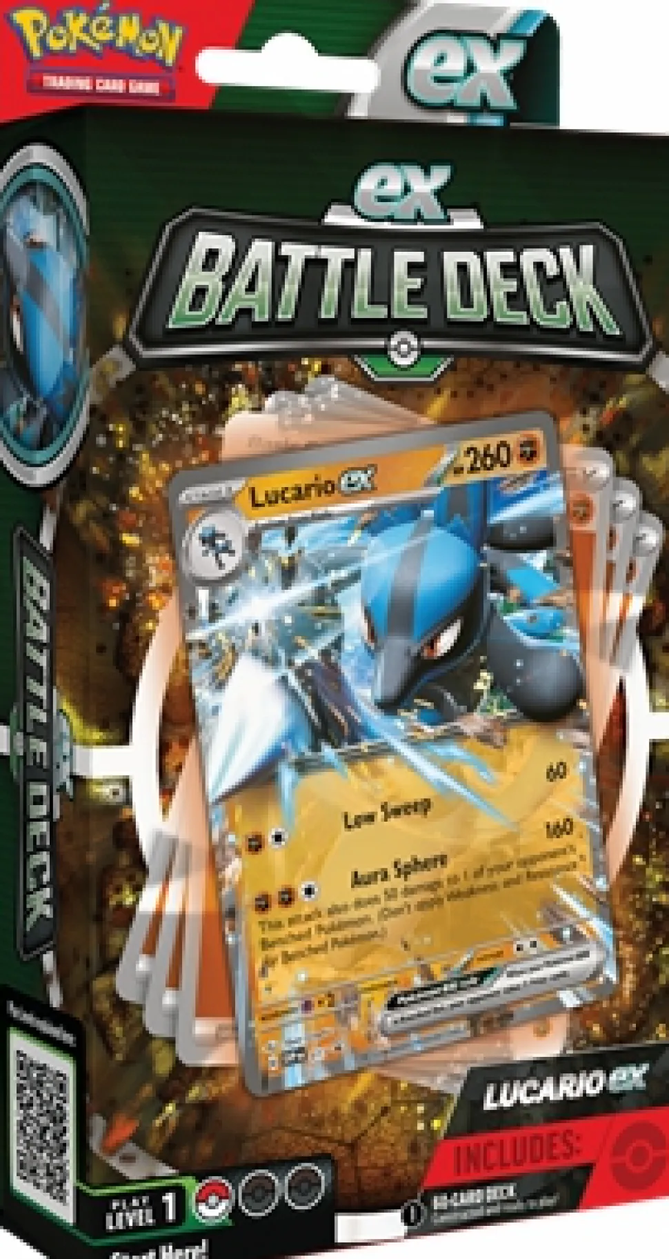 Pokemon USA Pokemon Series>Pokemon: Ex Battle Decks Lucario