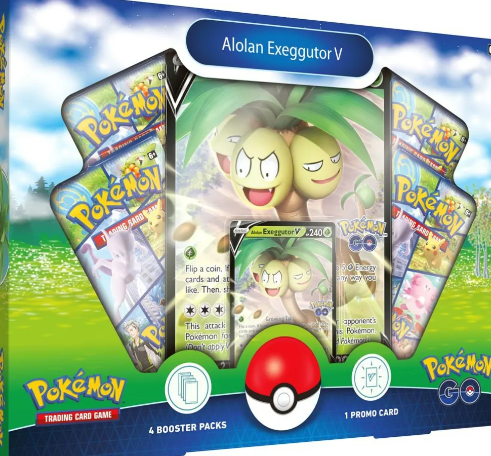 Pokemon Company Pokemon Special Boxen>Pokemon Go: Collection Alolan Exeggutor V