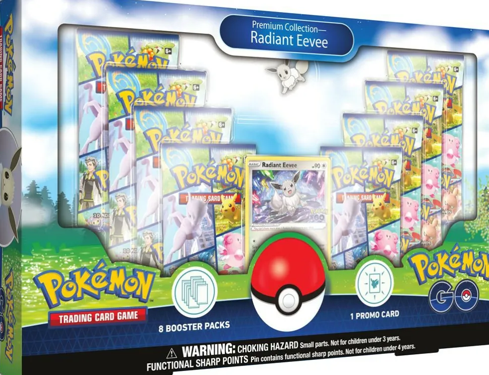 Pokemon Company Pokemon Series>Pokemon Go: Premium Collection Radiant Eevee