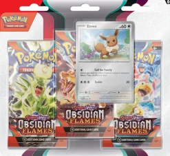 Pokemon USA Pokemon Series>Pokemon: Obsidian Flames - 3-Booster Blister: Eevee