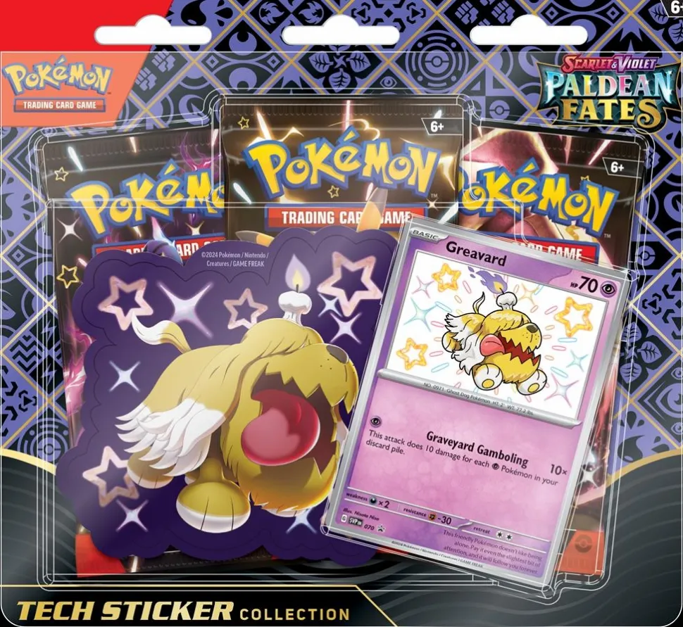 Pokemon USA Pokemon Series>Pokemon Paldean Fates Blister - Greavard