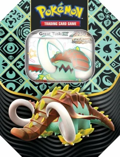 Pokemon USA Pokemon Series>Pokemon Paldean Fates Ex Tin - Iron Treads