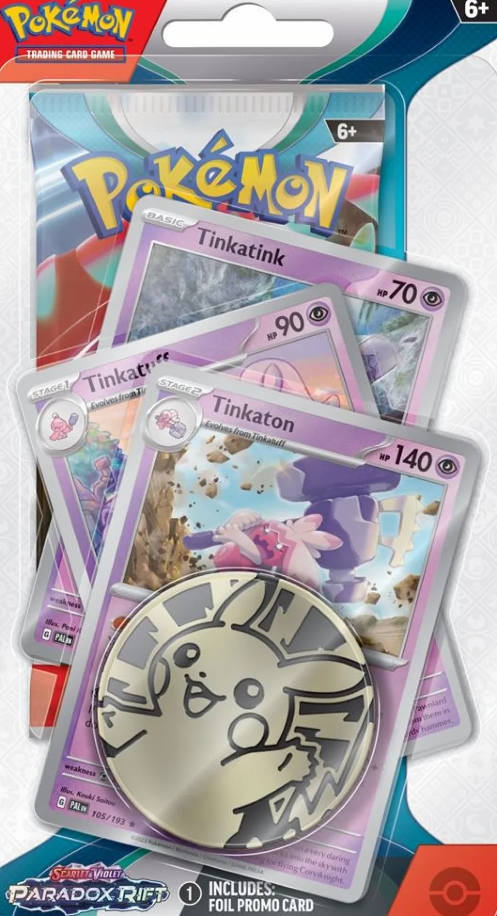 Pokemon USA Pokemon Series>Pokemon: Paradox Rift Checklane - Tinkaton