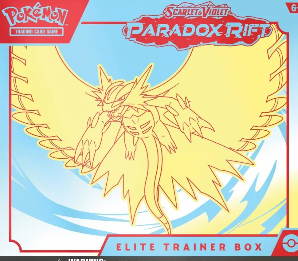 Pokemon USA Pokemon Series>Pokemon: Paradox Rift Elite Trainer Box - Roaring Moon