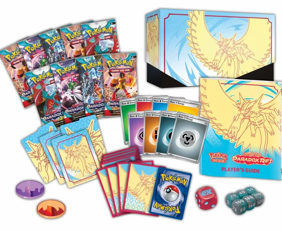 Pokemon USA Pokemon Series>Pokemon: Paradox Rift Elite Trainer Box - Roaring Moon