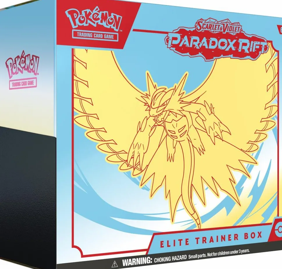 Pokemon USA Pokemon Series>Pokemon: Paradox Rift Elite Trainer Box - Roaring Moon