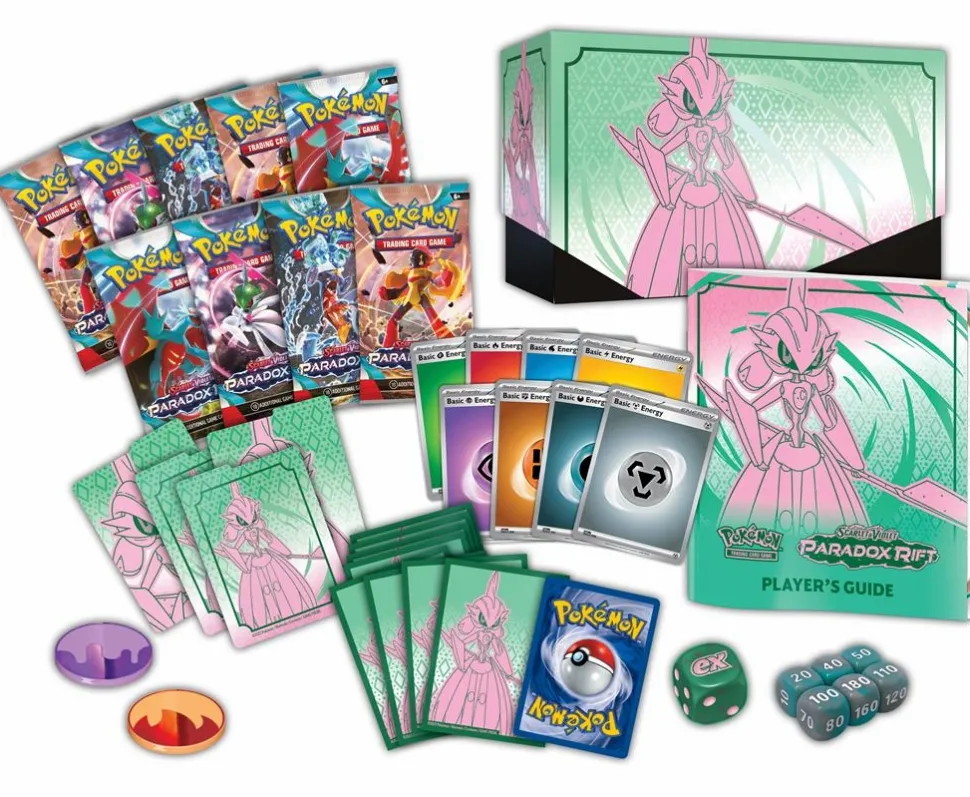 Pokemon USA Pokemon Series>Pokemon: Paradox Rift Elite Trainer Box - Iron Valiant