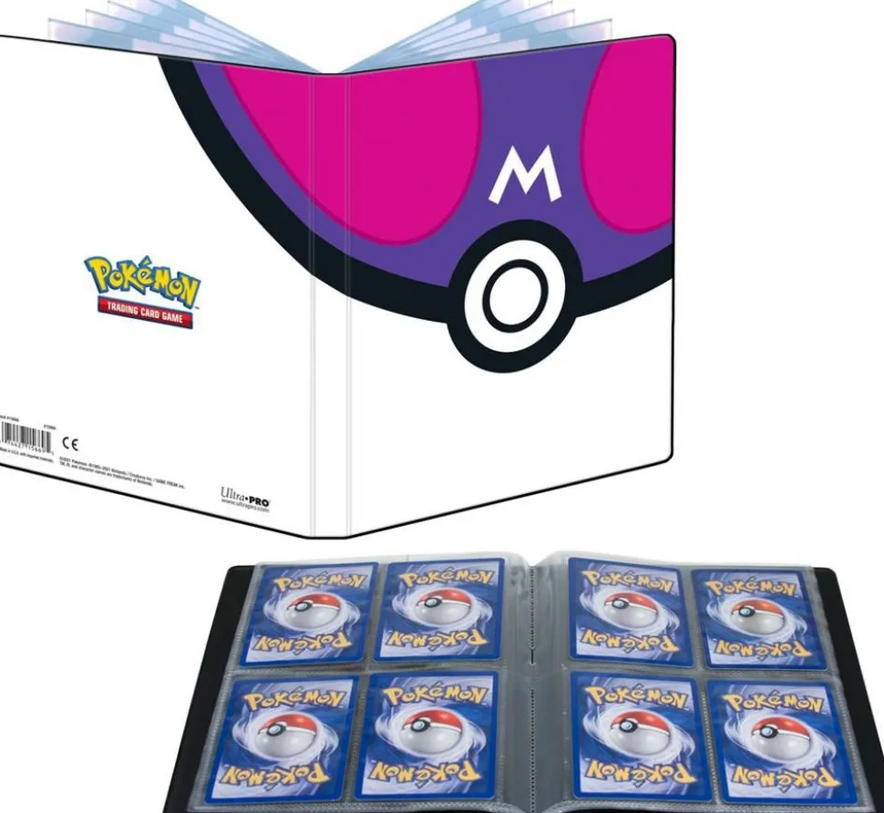 Ultra Pro Opbergmappen>Pokemon: 4-Pocket Portfolio -Master Ball