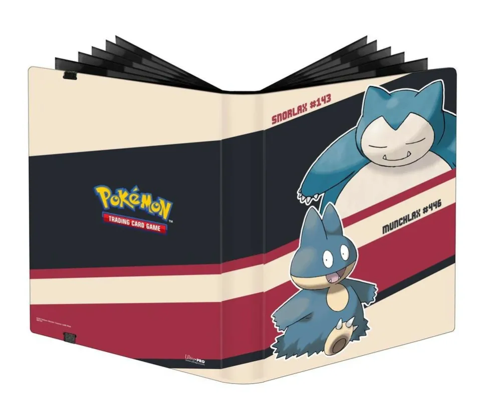 Ultra Pro Opbergmappen>Pokemon: Portfolio 9-Pocket Snorlax And Munchlax