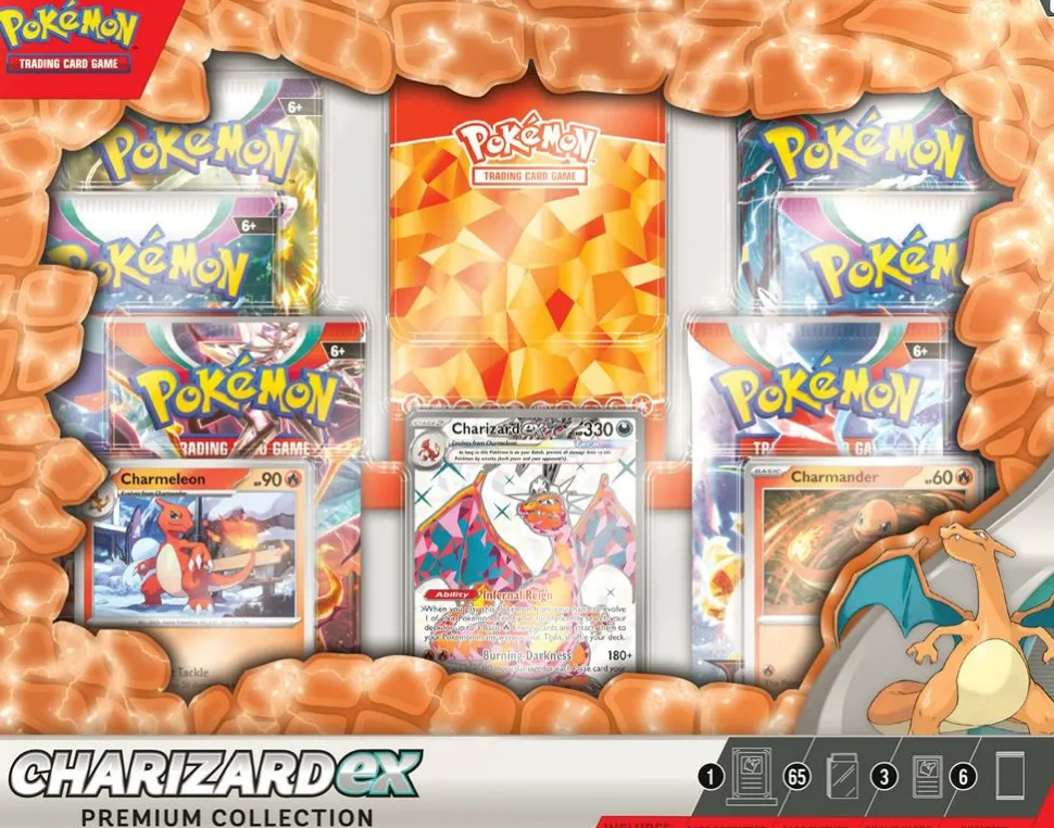 Pokemon USA Pokemon Special Boxen>Pokemon: Premium Ex Box - Charizard