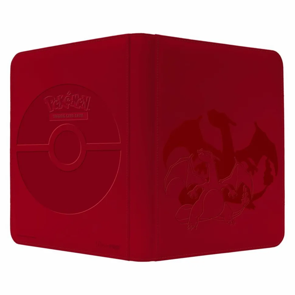 Pokmeon USA Opbergmappen>Pokemon Pro-Binder Zipperd 9-Pocket - Charizard Elite Serie