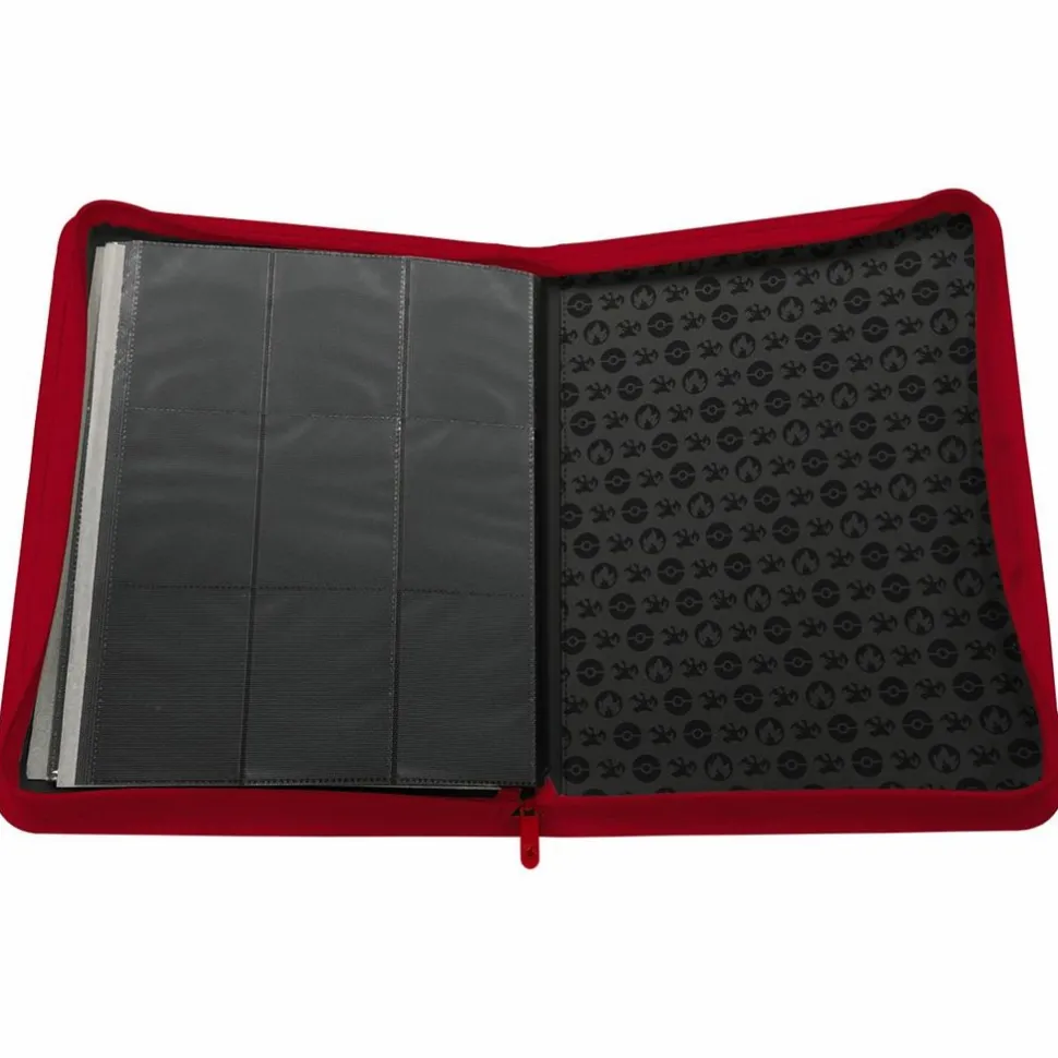 Pokmeon USA Opbergmappen>Pokemon Pro-Binder Zipperd 9-Pocket - Charizard Elite Serie