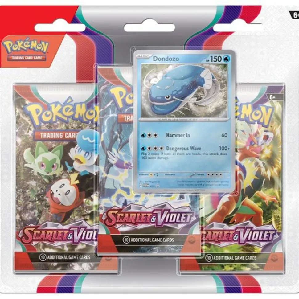 Pokemon USA Pokemon Series>Pokemon: Scarlet & Violet 3-Boosters: Dondozo