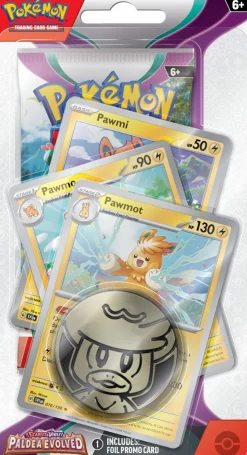 Pokemon USA Pokemon Series>Pokemon: Sv Paldea Evolved Premium Check - Pawmot