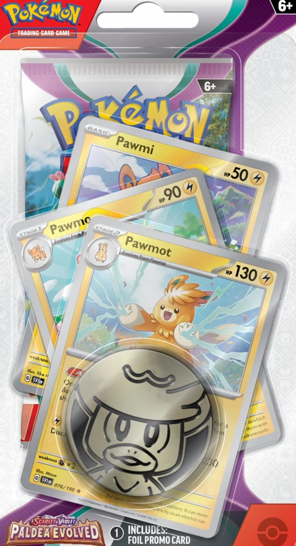 Pokemon USA Pokemon Series>Pokemon: Sv Paldea Evolved Premium Check - Pawmot