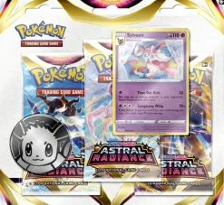 Pokemon Company Pokemon Series>Pokemon: Sword & Shield Astral Radiance - 3-Booster Blister: Sylveon