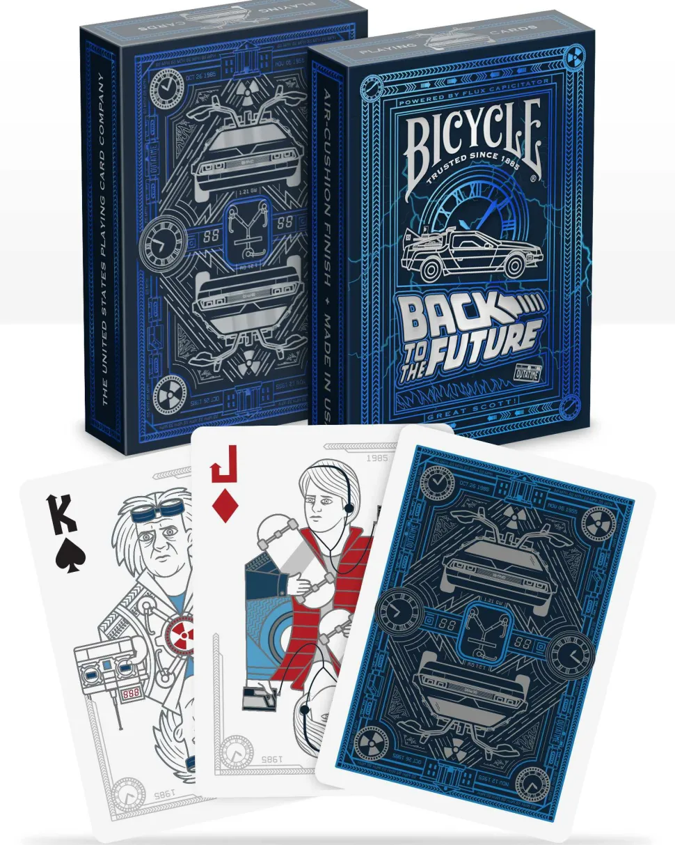 Bicycle Speelkaarten>Pokerkaarten Back To The Future
