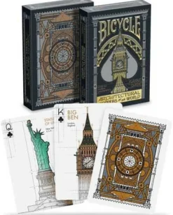 Bicycle Playing Cards Speelkaarten>Pokerkaarten Bicycle Architectural Premium