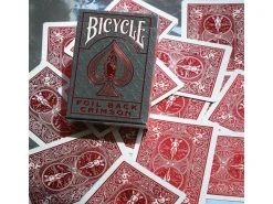 Bicycle Playing Cards Speelkaarten>Pokerkaarten Metallux Red Bicycle