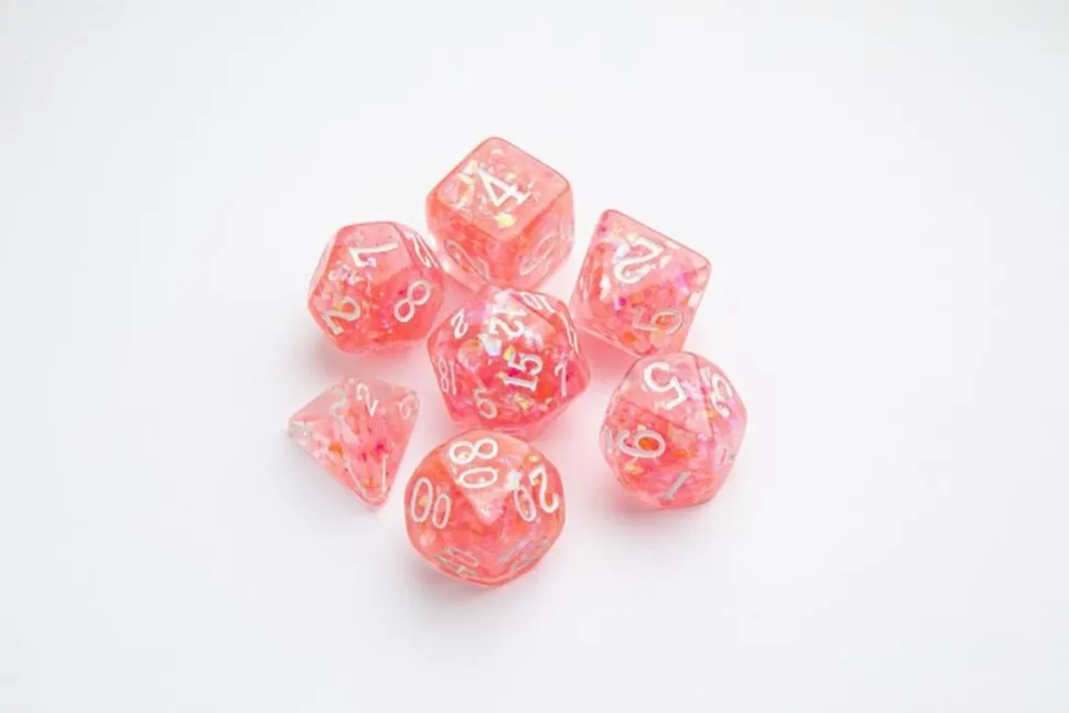 Gamegenic Dobbelstenen>Polydice Set Candy Series - Peach