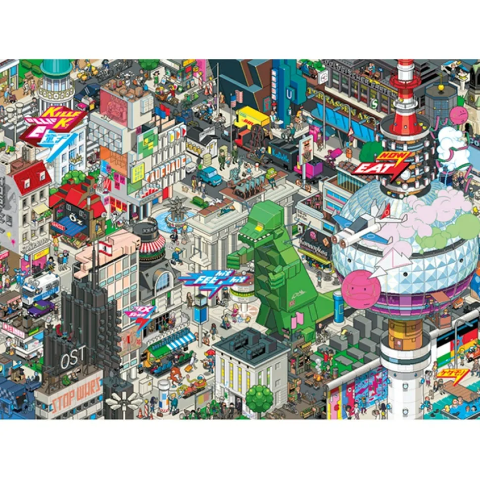 Heye Puzzle 1000 Stukjes>Puzzel Berlin Quest - 1000 Stukjes