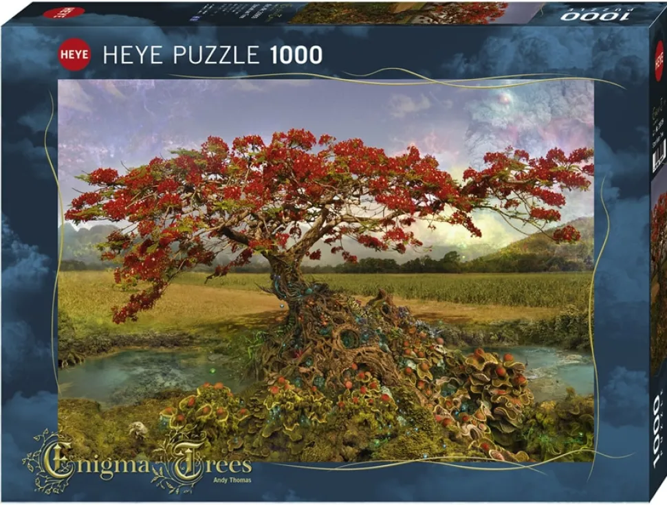 Heye Puzzle 1000 Stukjes>Puzzel Enigma Trees - 1000 Stukjes