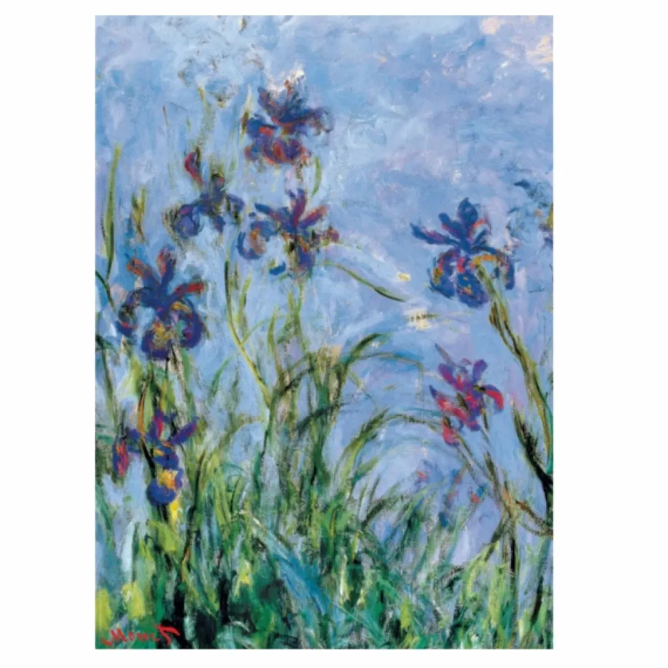 Eurographics 1000 Stukjes>Puzzel: Irises (Detail) - Claude Monet (1000)