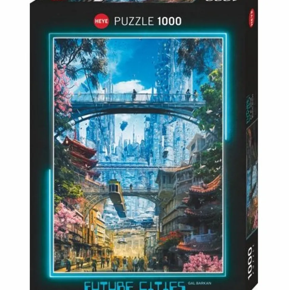 HEYE 1000 Stukjes>Puzzel Markets Districts 1000