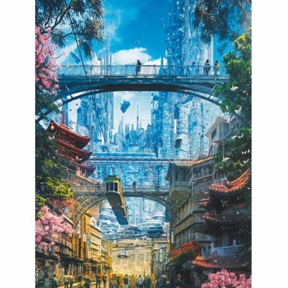 HEYE 1000 Stukjes>Puzzel Markets Districts 1000