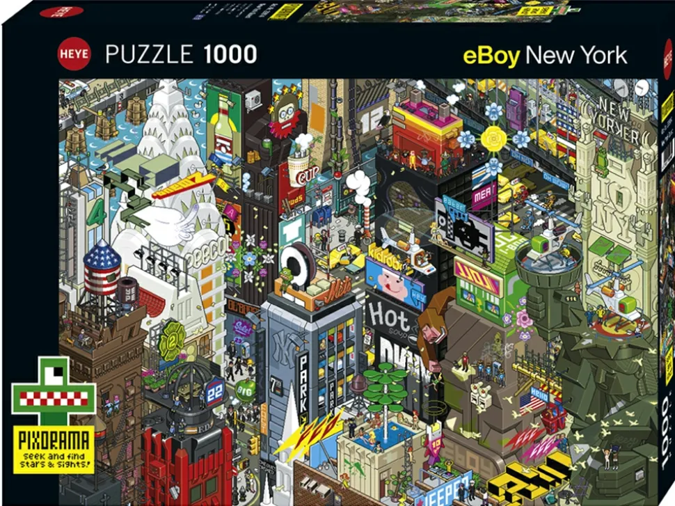 Heye Puzzle 1000 Stukjes>Puzzel New York Quest - 1000 Stukjes