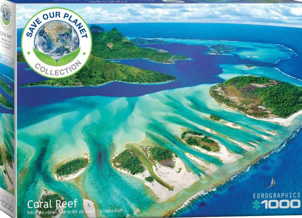 Eurographics 1000 Stukjes>Puzzel: Save The Planet! Coral Reef (1000)