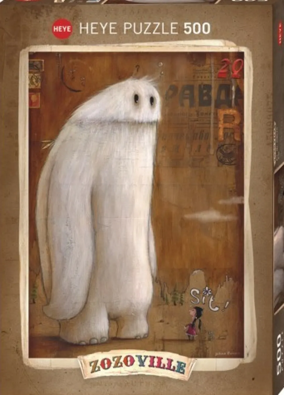 Heye Puzzle 500 Stukjes>Puzzel Sit! Zozoville - 500 Stukjes