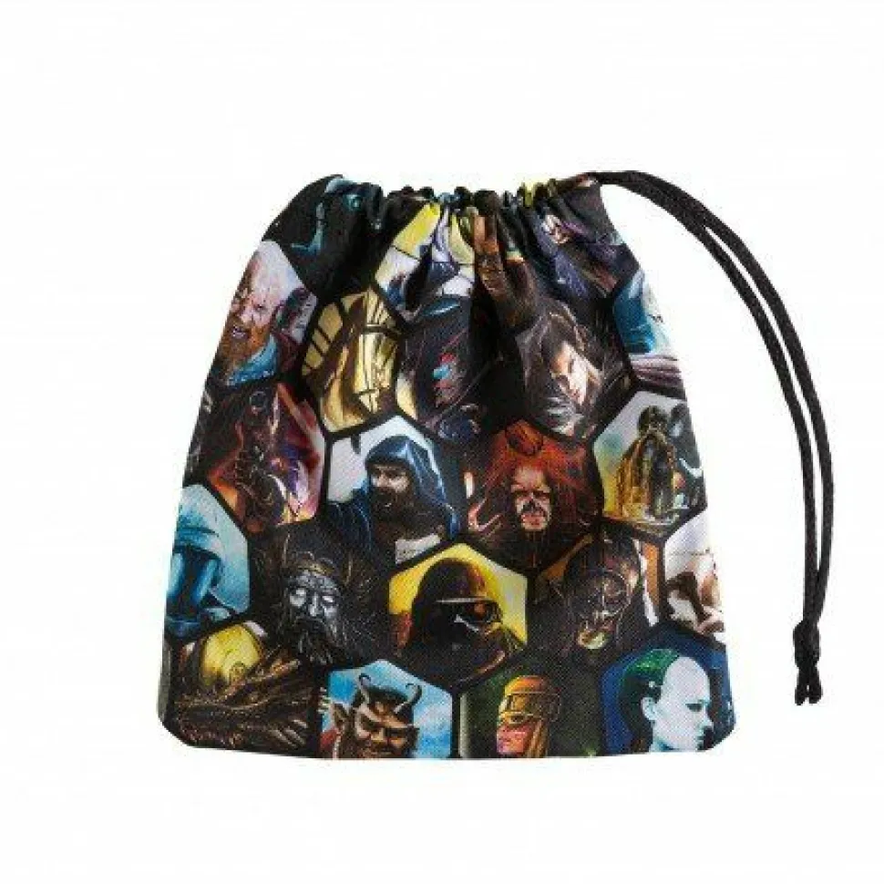 Q Workshop Dobbelstenen> Fullprint Dice Bag