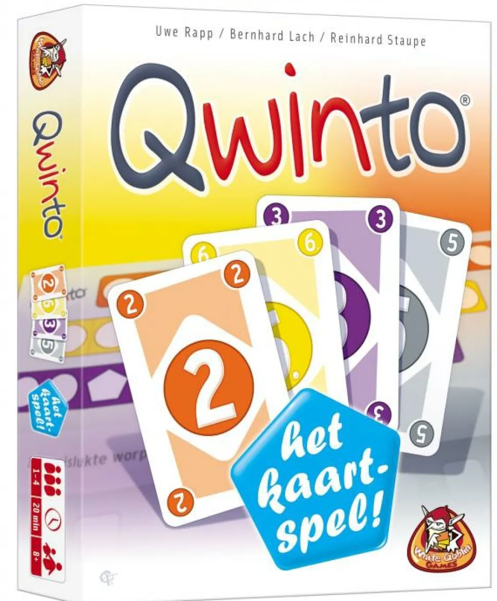 White Goblin Games Kaartspellen>Qwinto - Het Kaartspel
