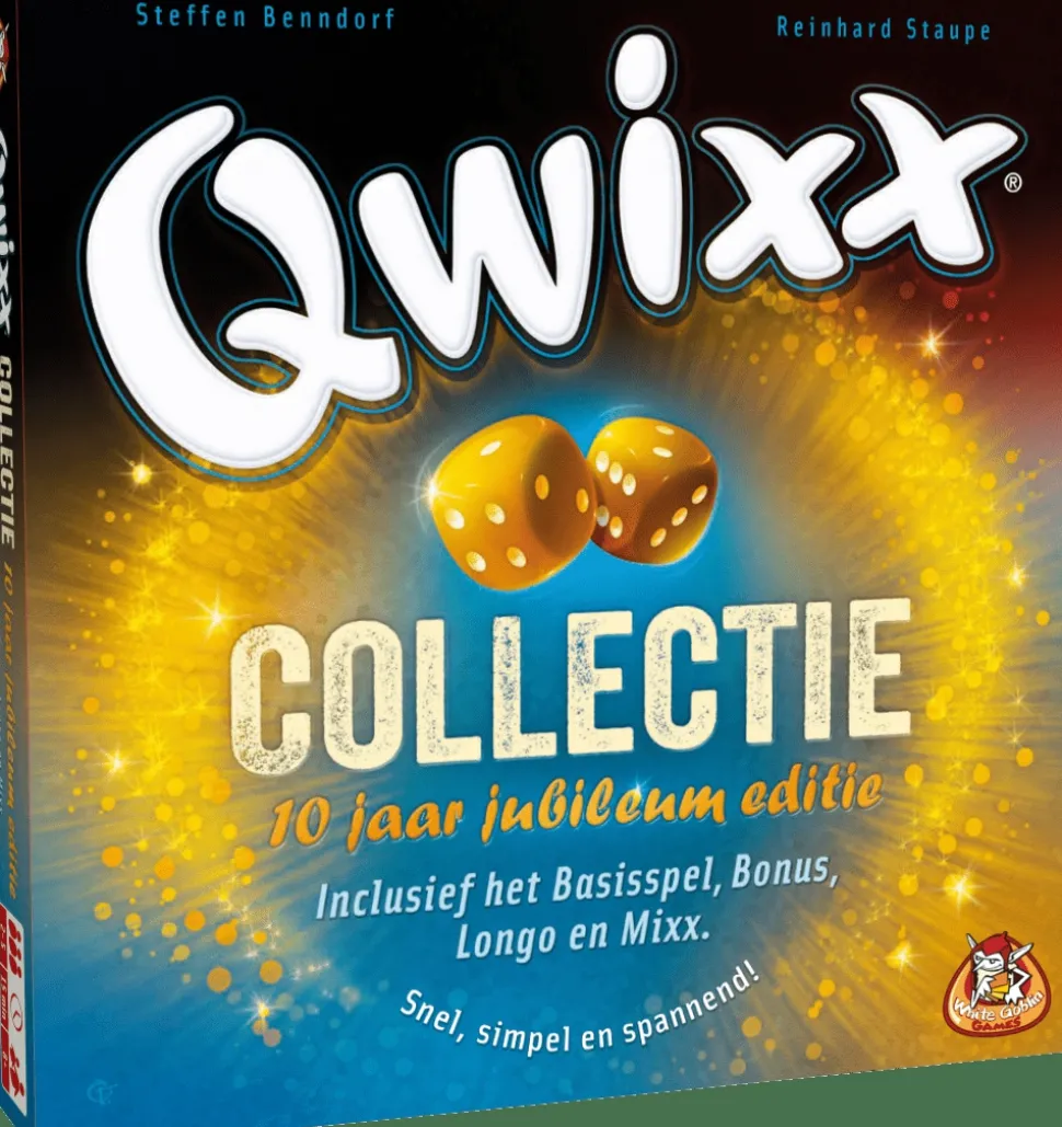 White Goblin Games Dobbelspellen>Qwixx Collectie - Jubileumeditie 10 Jaar