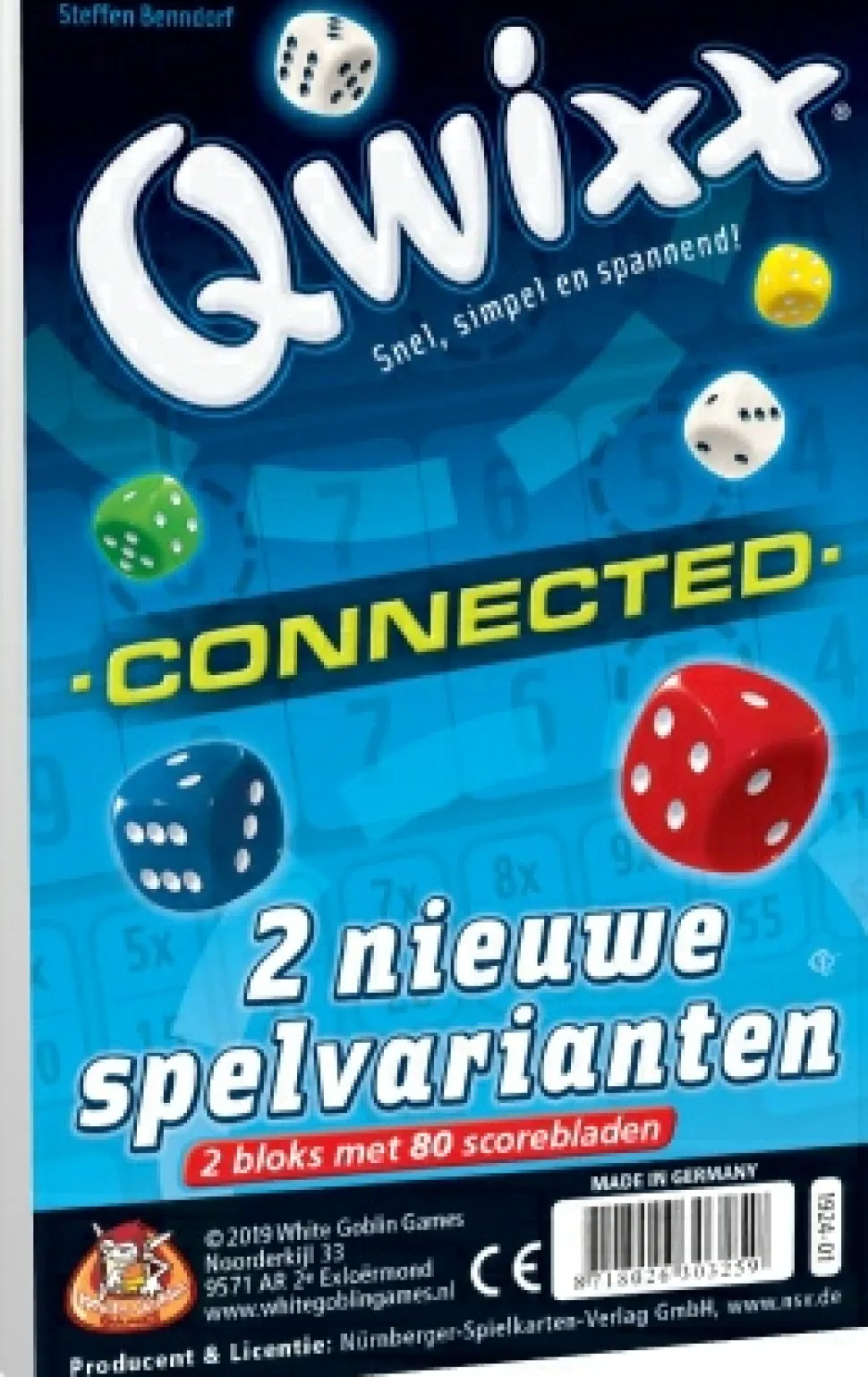 White Goblin Games Dobbelspellen>Qwixx Connected
