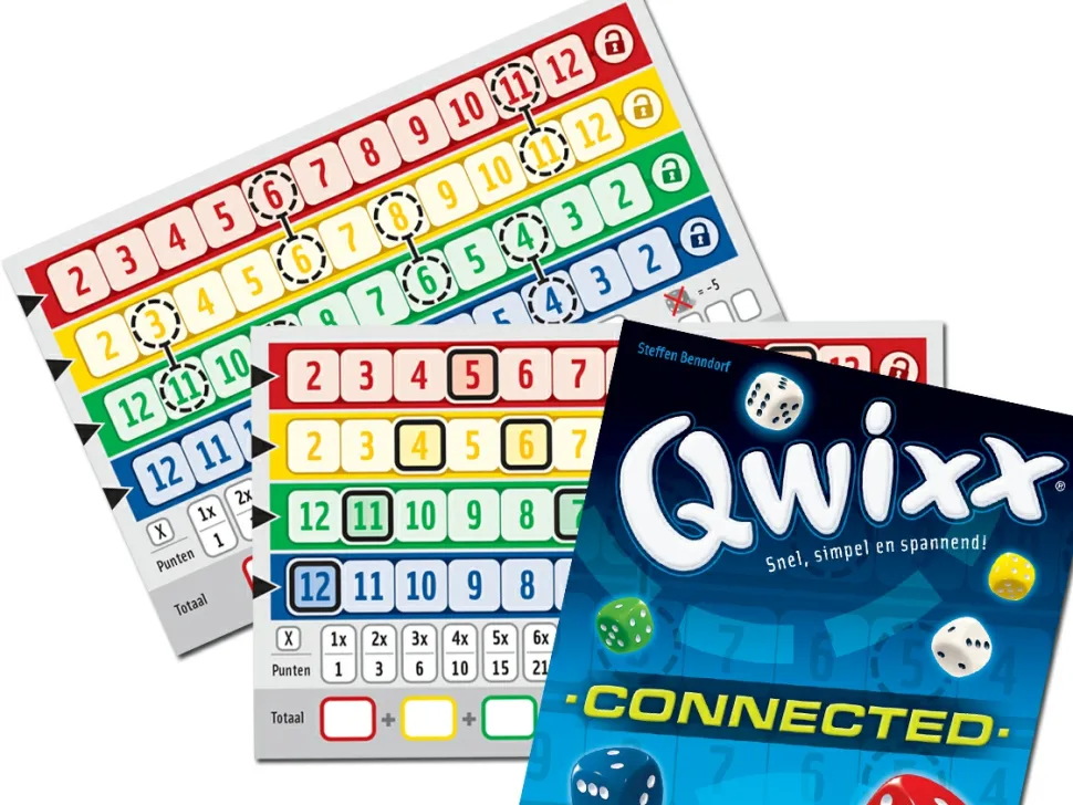 White Goblin Games Dobbelspellen>Qwixx Connected
