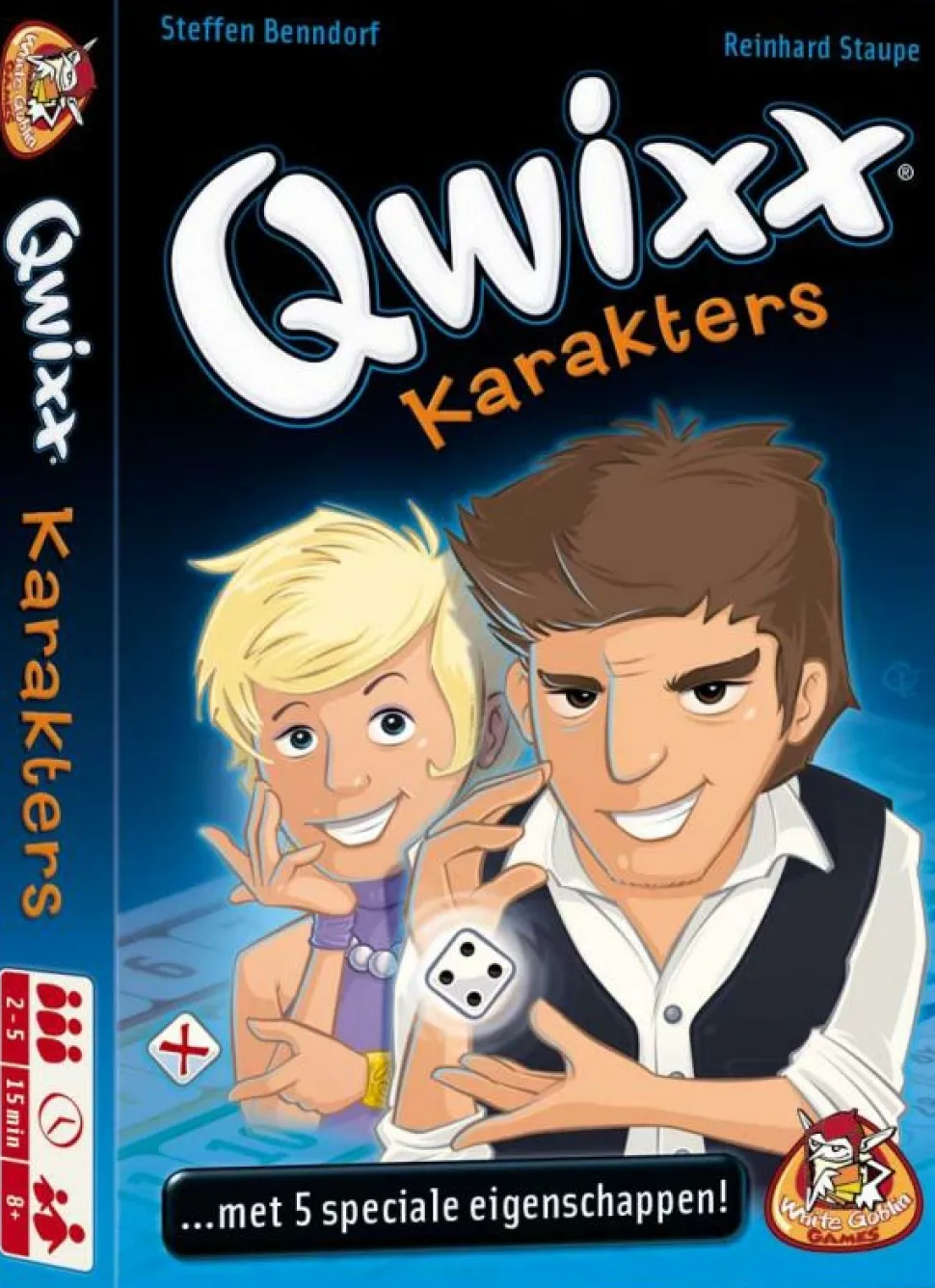 White Goblin Games Dobbelspellen>Qwixx Karakters