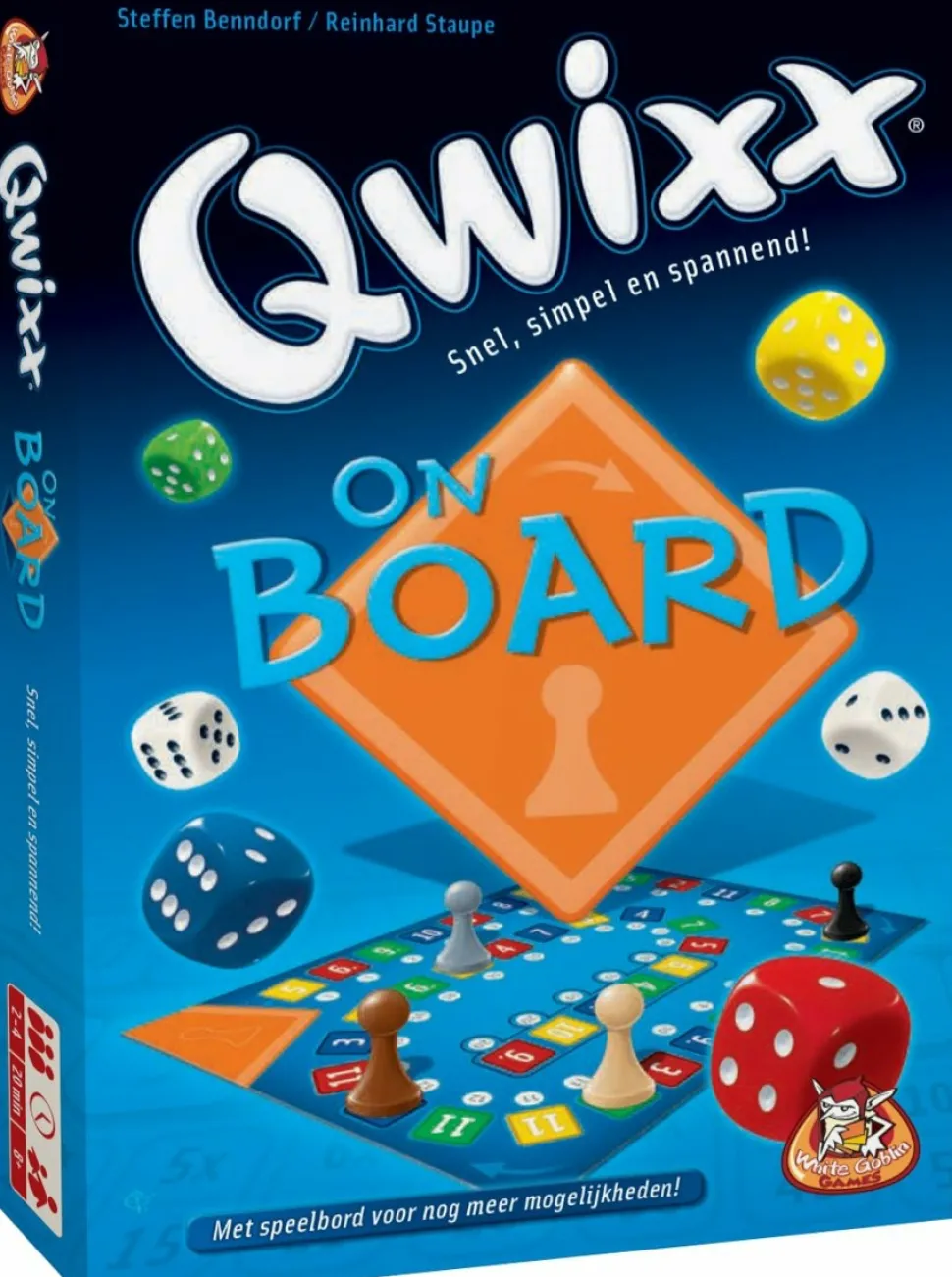 White Goblin Games Dobbelspellen>Qwixx On Board - Dobbelspel